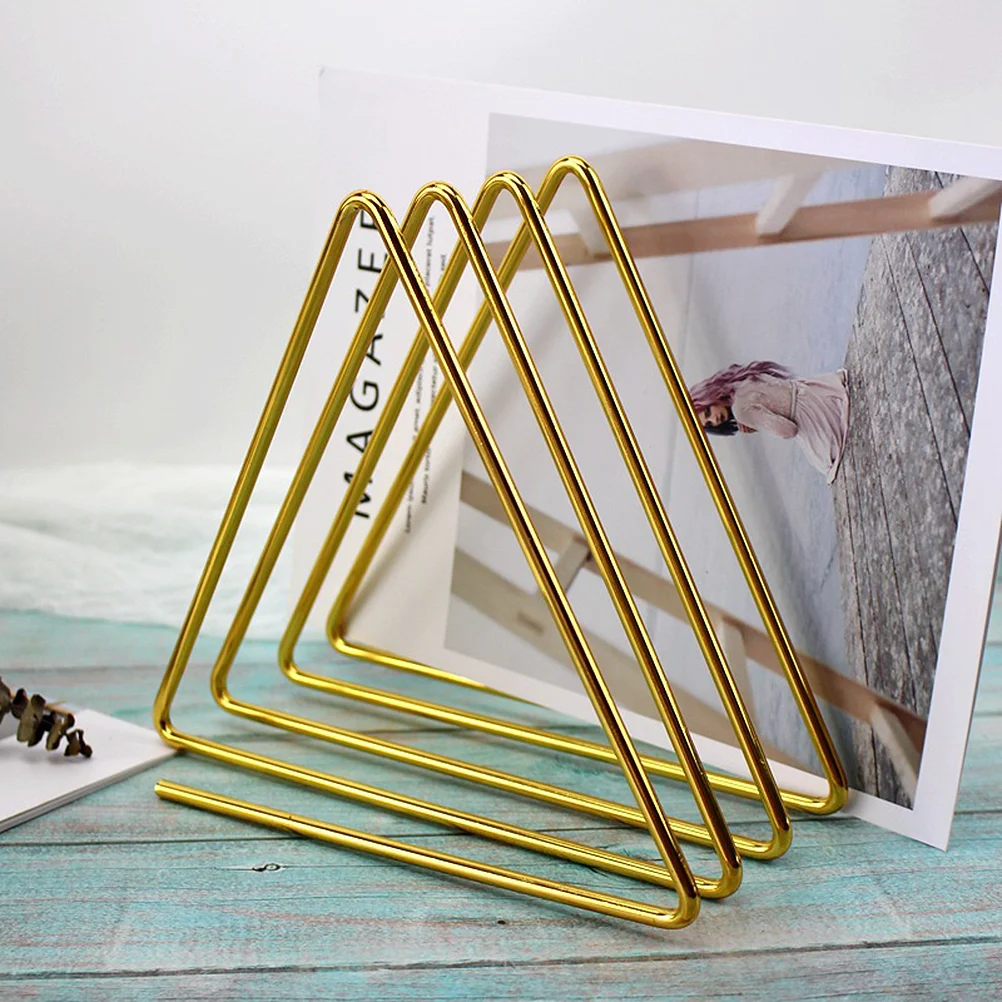 

1 шт., треугольная настольная книжная полка