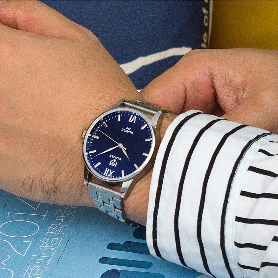 

YAZOLE Men Watch Top Luxury Brand Sport Watches Mens Quartz Wristwatch Male Clock Relogio Masculino YZL318X