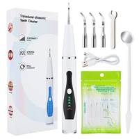 electric sonic dental calculus scaler oral teeth tartar remover plaque stains cleaner removal teeth whitening oral hygiene care