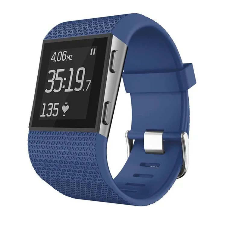 Мягкий силиконовый ремешок COMLYO для часов Fitbit Surge сменный смарт-часов наручных Fit