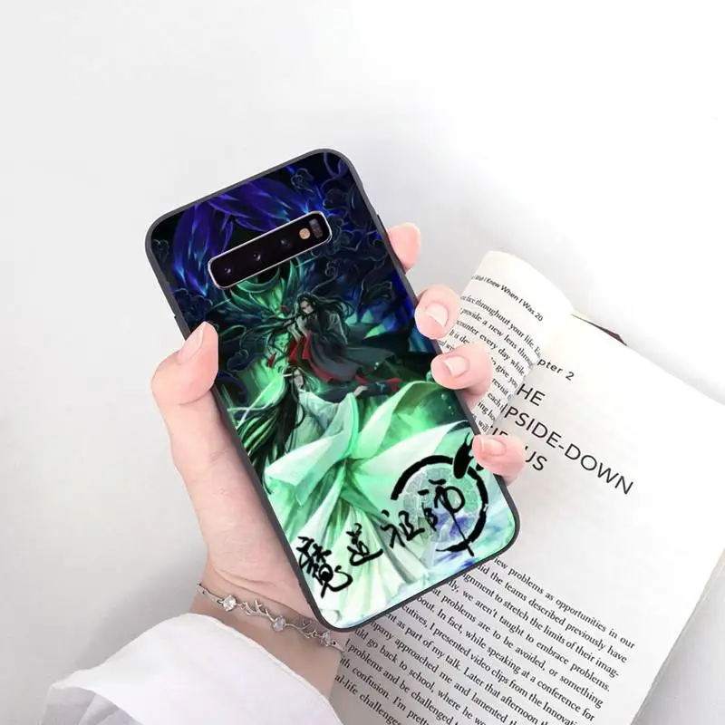 

Grandmaster Mo Dao Zu Shi Phone Case Black Cover For Samsung S5 6 6Edge 7 8 9 10 10E 10Plus 20 20lite 20Ultra Cases