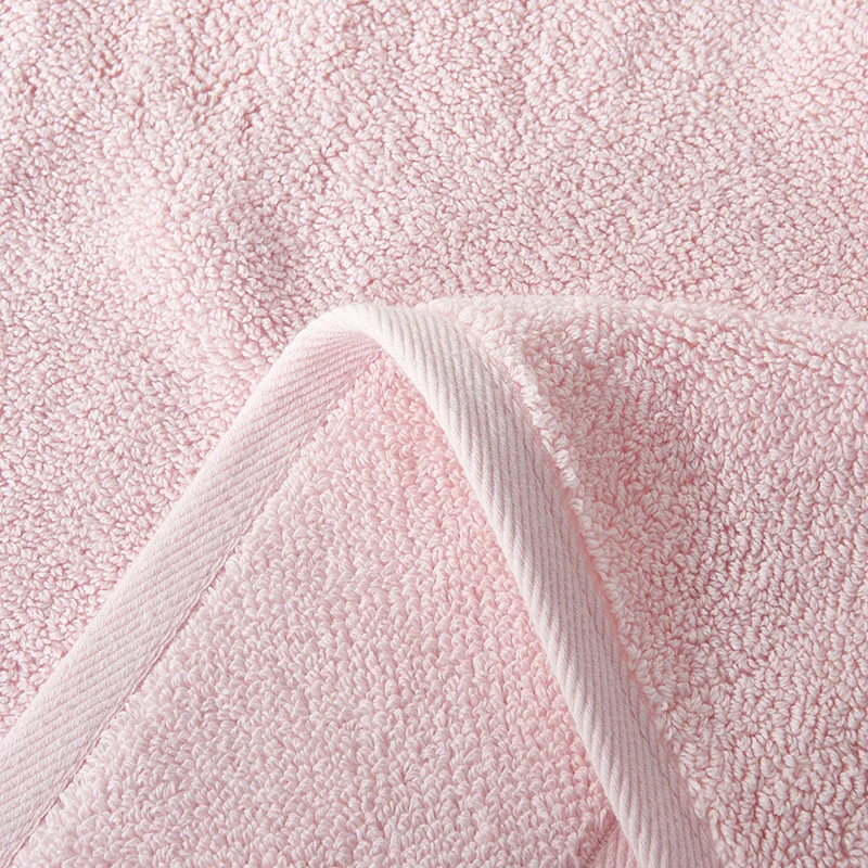 Банное полотенце из чистого хлопка утолщенное с принтом и окрашиванием не