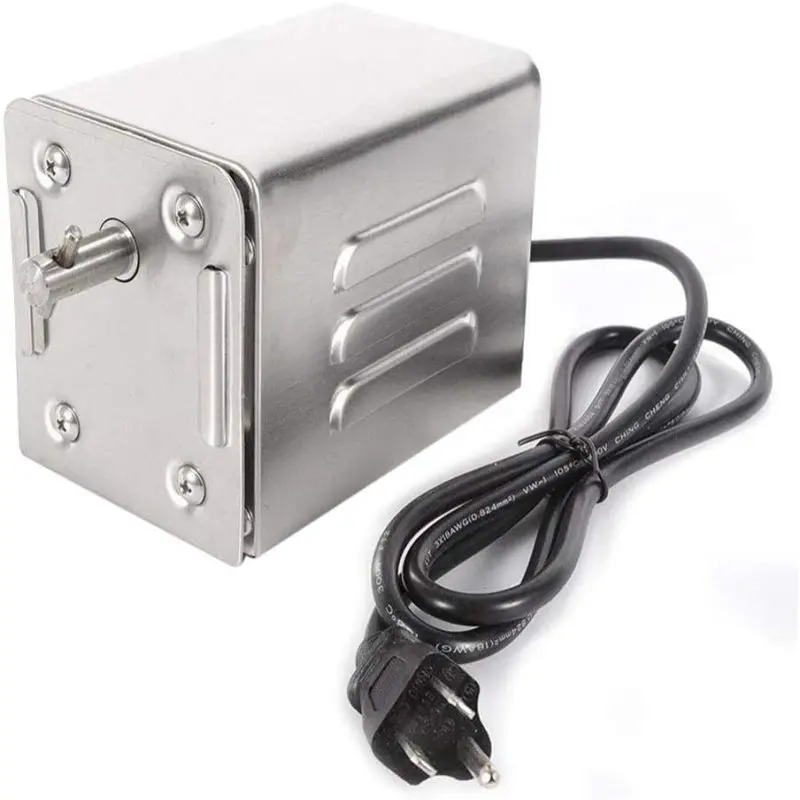 

Stainless Steel BBQ Grill Roaster Electric Motor Goat Pig Chicken Spit Rotisserie Roaster Outdoor Barbecue Accessories 220V-240V