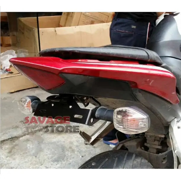

For HONDA CB1000R 2010-2015 11 12 13 14 Motorcycle Tail Tidy Fender Eliminator Registration License Plate Holder with LED Light