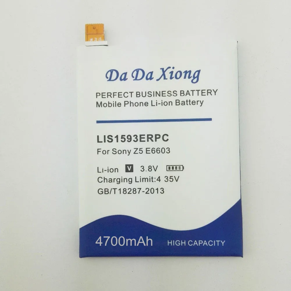 Аккумулятор LIS1593ERPC на 4700 мА · ч для Sony Xperia Z5 E6603 E6653 E6633 E6683 E6883|battery for|battery for sonybattery sony