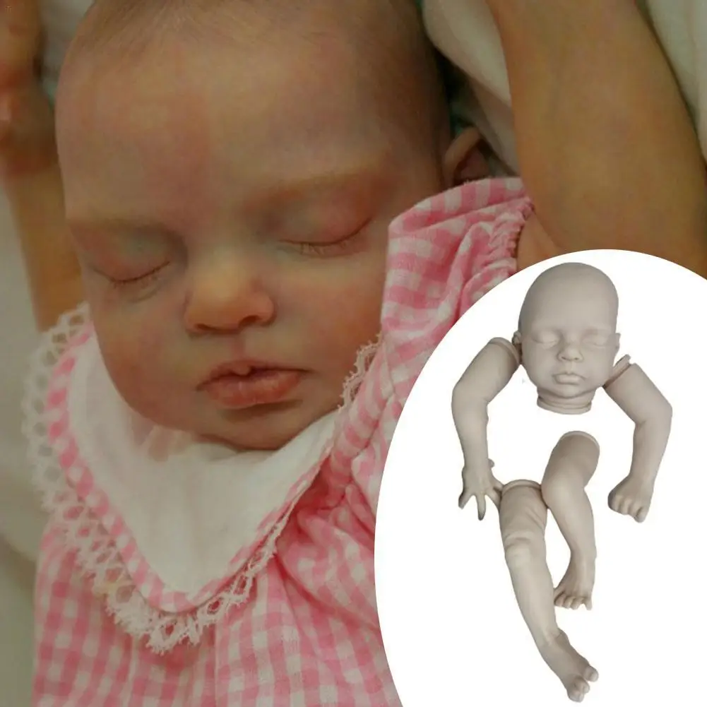 

20inch Reborn Doll Kit Alexa Sleeping Lifesie Doll Unfinished Doll Parts 1pc Toy