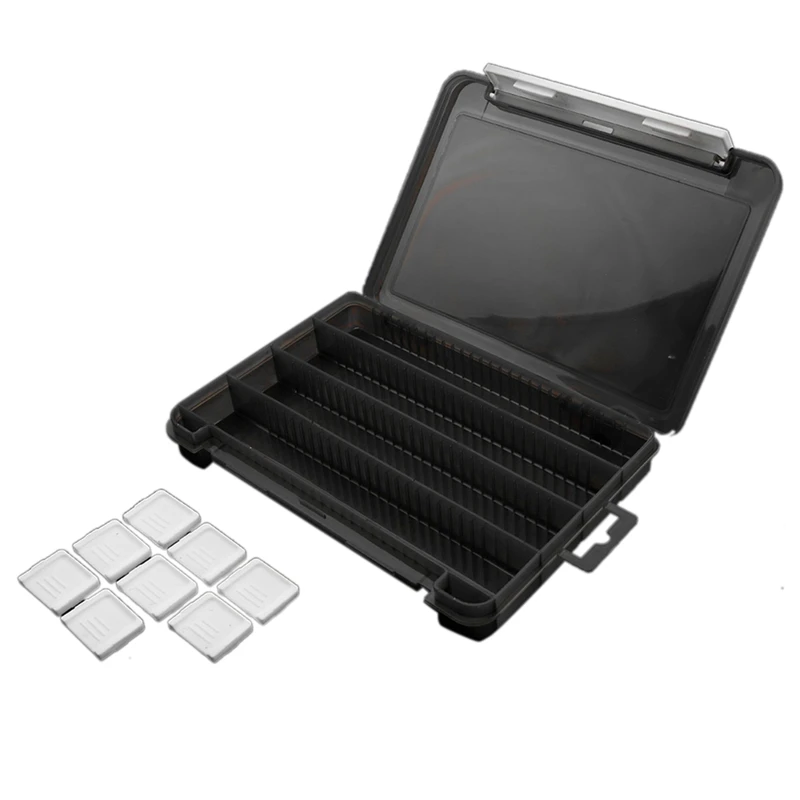 

Коробка для рыболовных снастей 12 купе-рыбы коробка для хранения приманки пластиковый чехол для хранения Коробка для рыбалки Аксессуары для...