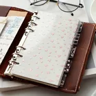 Сменный блокнот на спирали, A5A6 разделитель для блокнота, 5 шт.компл.