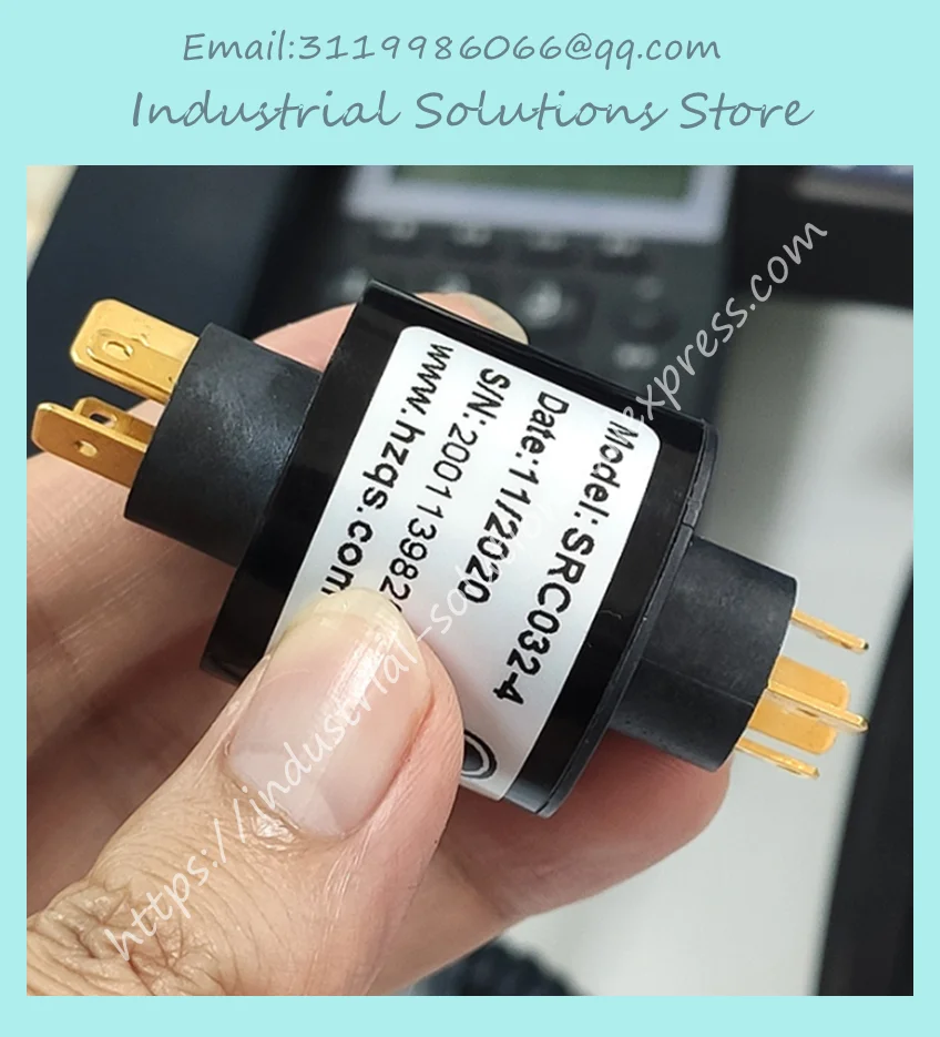 Новый оригинальный SRC032 2 3 4 через отверстие скольжения кольцо|ring ring|slip ring through
