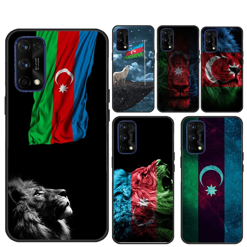Azerbaijan Buta Flag For OnePlus 9 10 Pro Nord2 8T 9R Phone Case For Realme GT Neo 2 Master 8 Pro C3 C21 8i 9i
