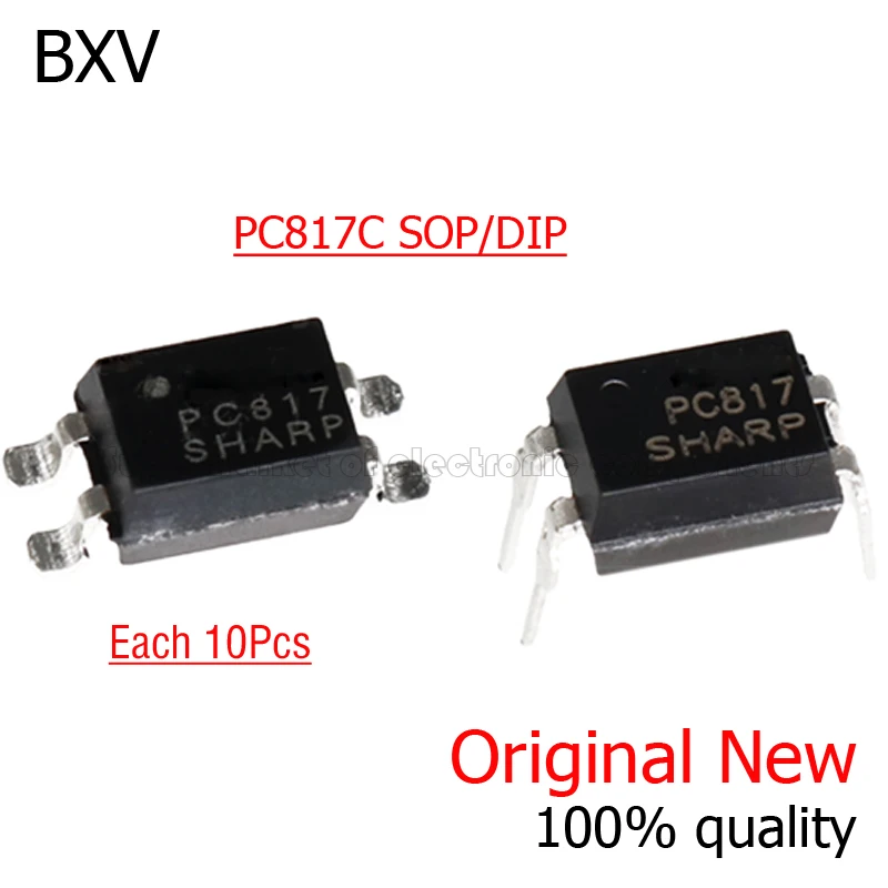 

20 шт PC817C PC817 каждый 10 шт SOP DIP новый и оригинальный