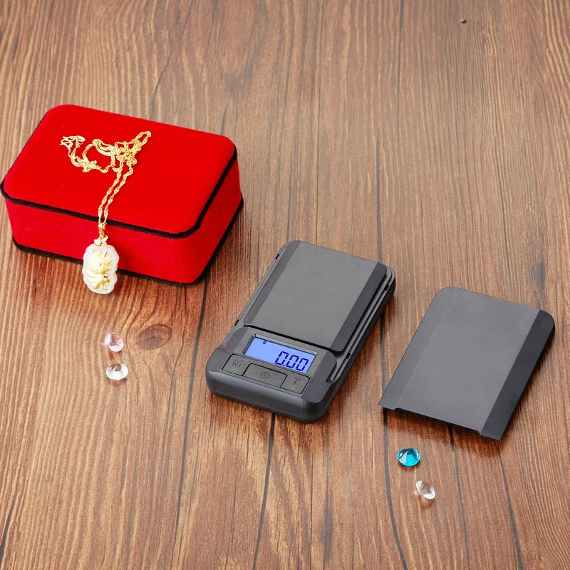 

100g 200g 300g 500g x 0.01g/0.1g Digital kitchen Scale Jewelry Gold Balance Weight Gram LCD Pocket Weighting Electronic Scales