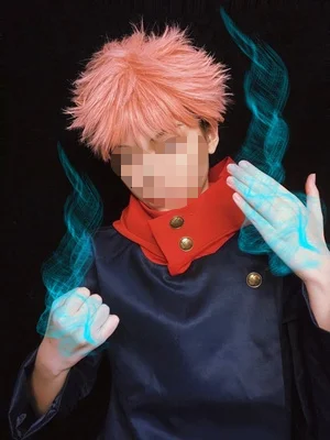 Парик для косплея из аниме джутсу термостойкий коротких синтетических волос