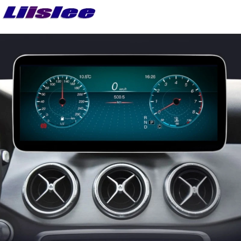 Автомобильный мультимедийный плеер Liislee NAVI для Mercedes Benz MB A Class W176 A180 2013 ~ 2018 NTG CarPlay