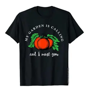 My Garden Is Calling Shirt Gardening Gift Mother's Father's Boy Graphic Customized T Shirt Cotton T Shirt Hip Hop