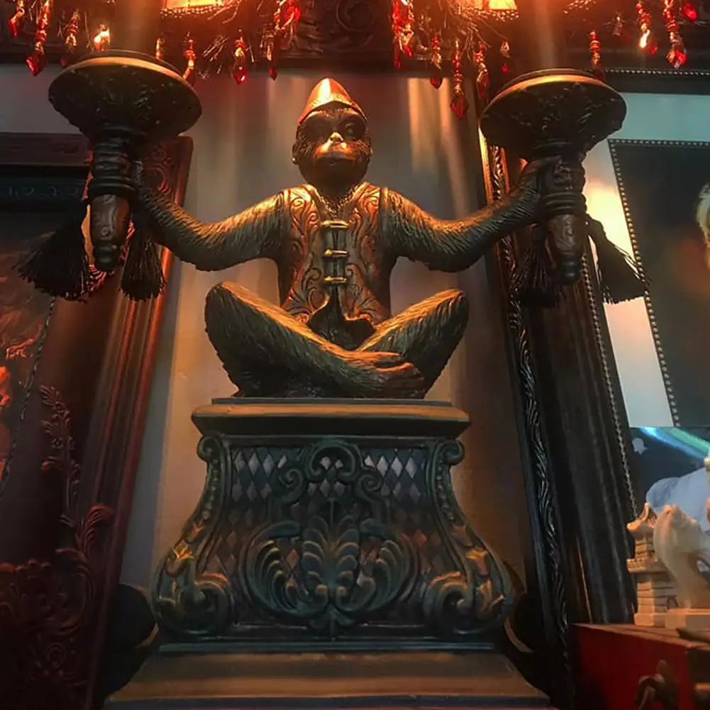 

Widely Applied Resin Religious Animal Home Candelabrum Garden Decor