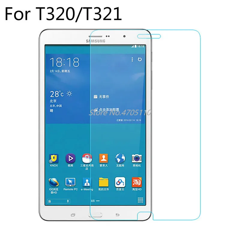 Чехол из закаленного стекла для Samsung Galaxy Tab Pro 8 4 T320 T321 Защитная пленка T320|Защитные