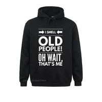 funny i smell old people fifty 50th birthday gag joke father new hoodie streetwear black hoodies for men faddish sweatshirts