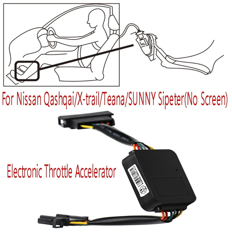 

Car Electronic Throttle Accelerator Car Fuel Saver for Nissan Qashqai/X-Trail/Teana/SUNNY Sipeter(No Screen)