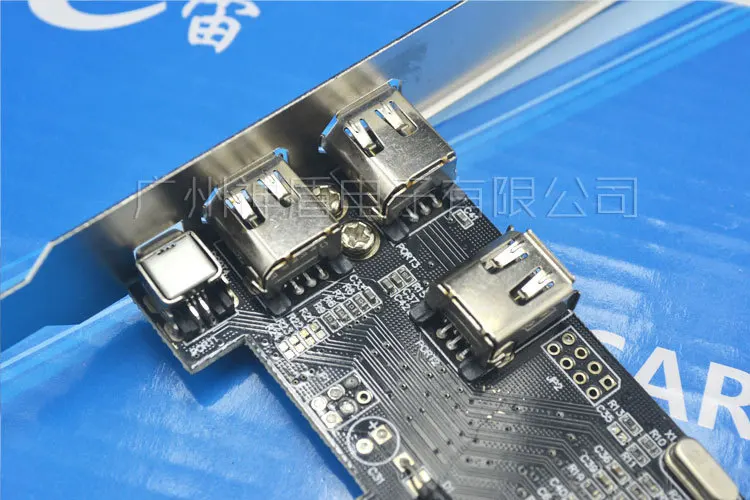 &quotE ZHOU&quot EZRC1394 PCI 1394 карта цифровой камеры HD DV захвата сжатая Карта видеозахвата |