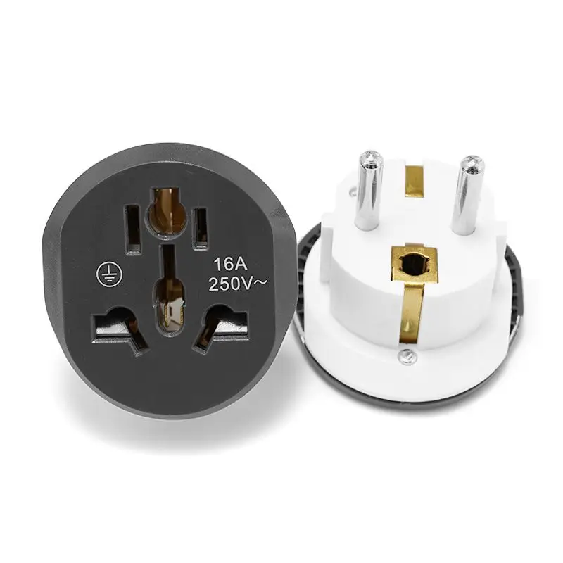 1 шт. адаптер для розетки европейского стандарта 16 А 250 В переменного