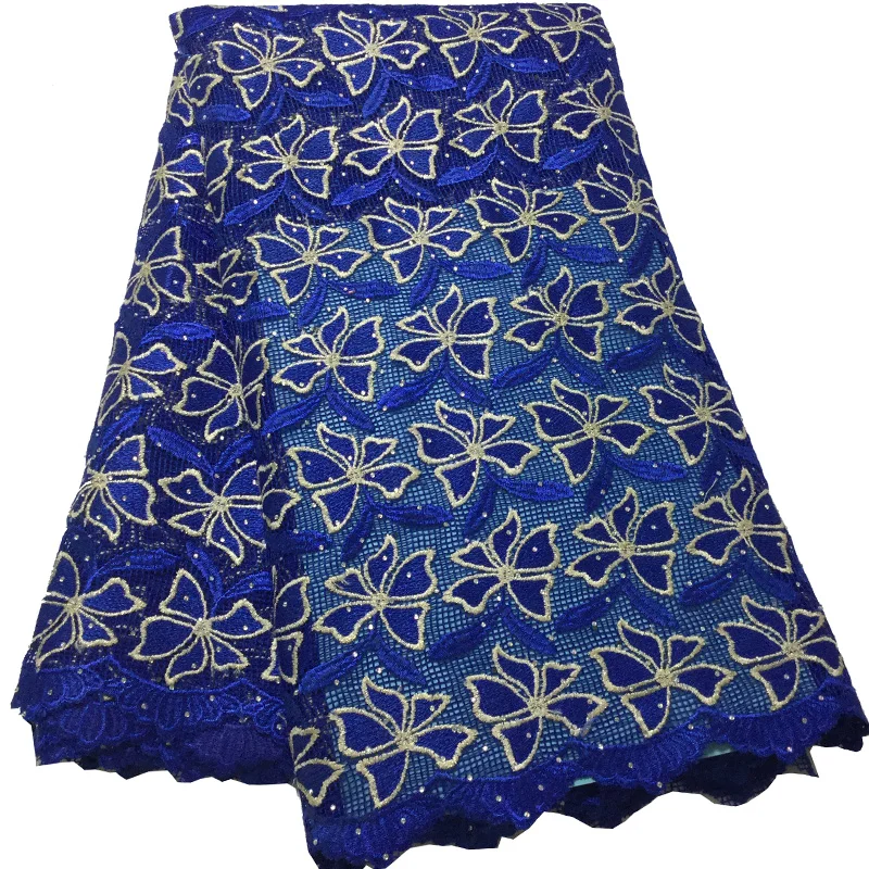 

(5yards/pc) beautiful design African big cord lace fabric in orange high quality for attractive party dress 10 colors CWS114