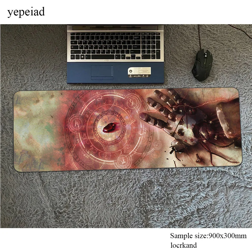 

Fullmetal Alchemist mouse pad gamer notbook mouse mat hot sales gaming mousepad large Mass pattern pad mouse desk padmouse mats
