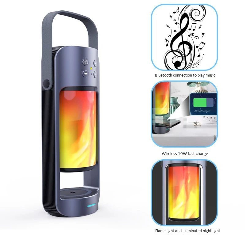 Новинка 2019 портативный Bluetooth-динамик с микрофоном многофункциональное