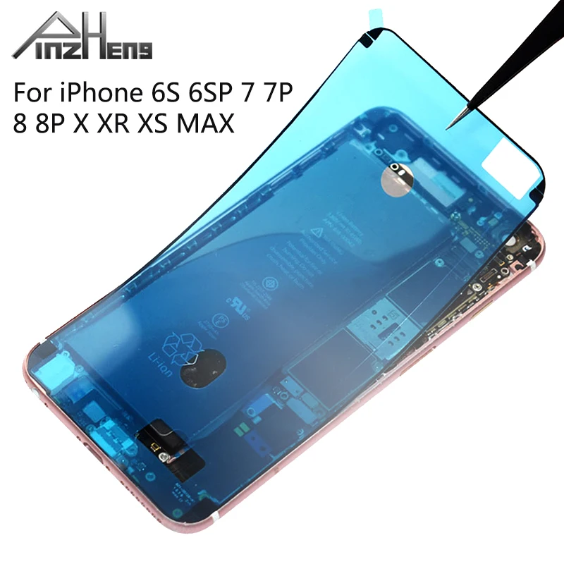 1 шт. водостойкая клейкая лента для iPhone 7 6s 8 Plus X XS MAX XR|Наклейки телефонов| |