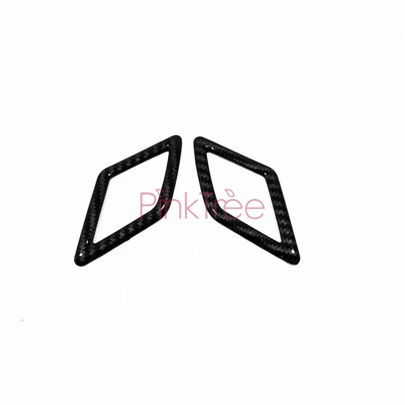 

A-Pillar стерео динамик рамка декоративная Обложка отделка для Audi Q3 2019 углеродное волокно цветной автомобильный Стайлинг Аксессуары для интерьера