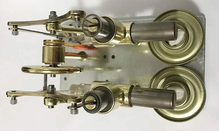 Балансирующая Модель двигателя Stirling модель с тепловым паром развивающая DIY