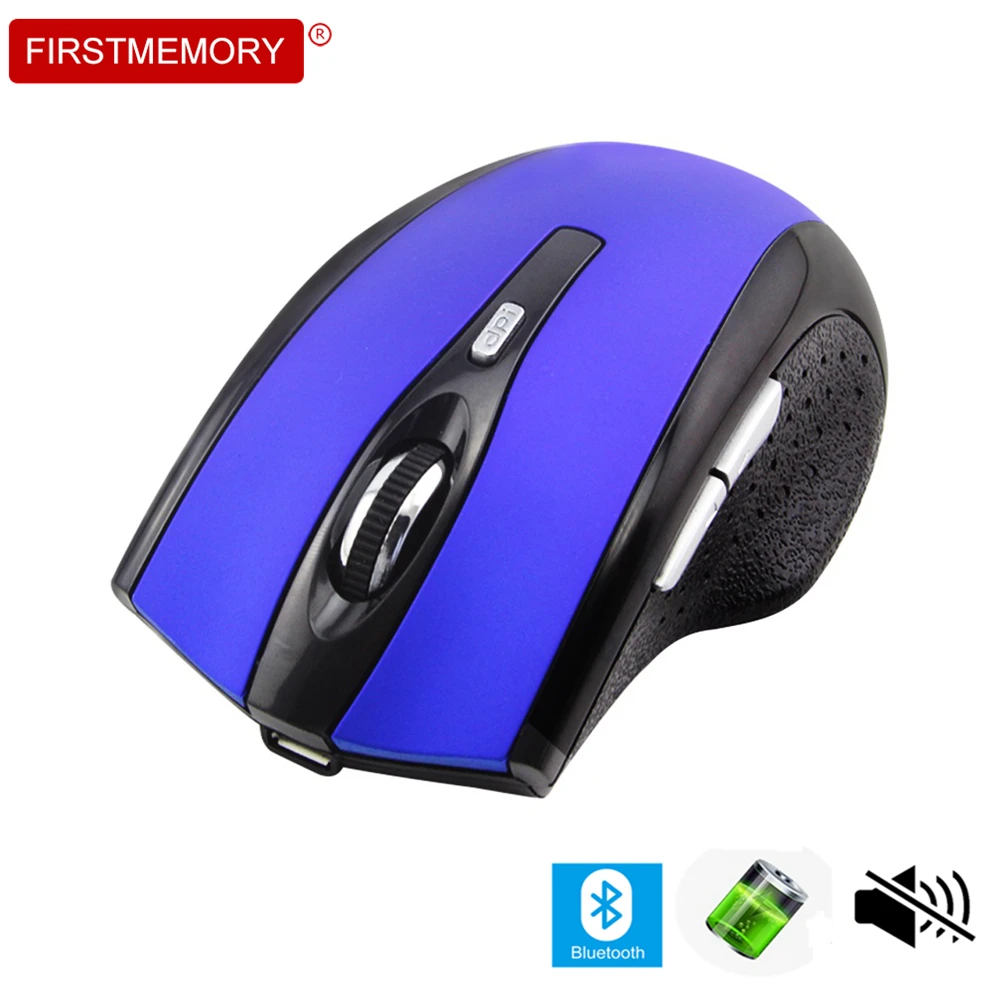 Беспроводная Bluetooth перезаряжаемая мышь эргономичная Бесшумная компьютерная 1600