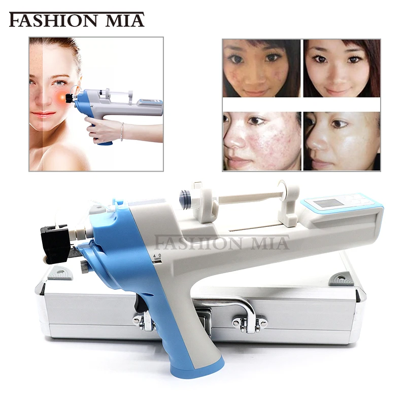 

Noninvasive Vanadium Titanium Radio Frequency Mesotherapy Gun 3 Tips Meso Microcrystal pen for facial lifting Beauty Skin tools