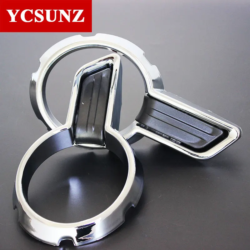 Автомобильные аксессуары ABS хромированные Противотуманные фары обод для Toyota Hilux