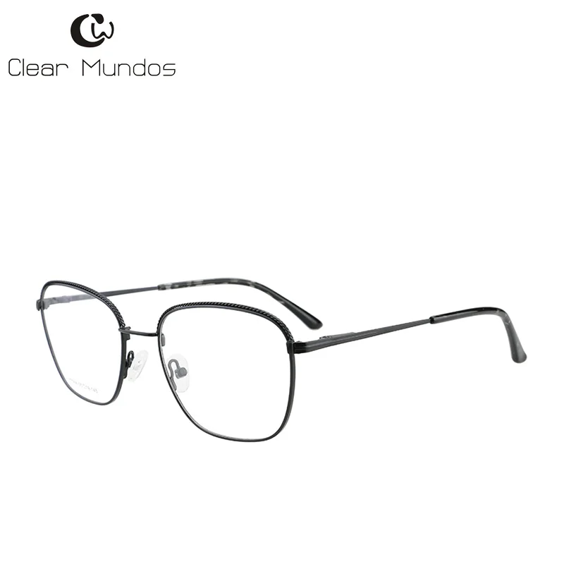 Прозрачные профессиональные квадратные очки MUNDOS ручной работы унисекс из
