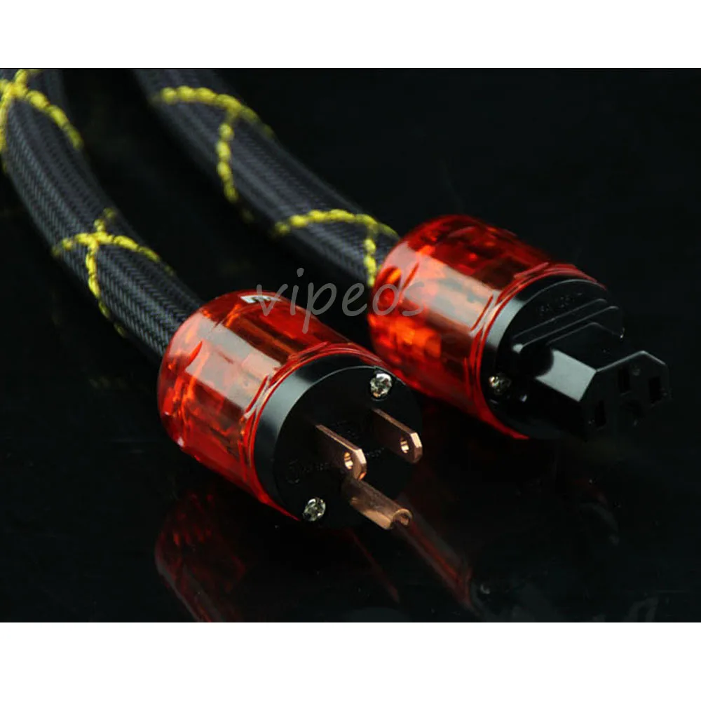 

Taralabs 8N High Copper CD Player Tube Amp Audio Power Cable P046E&C046 Plug 1.5M