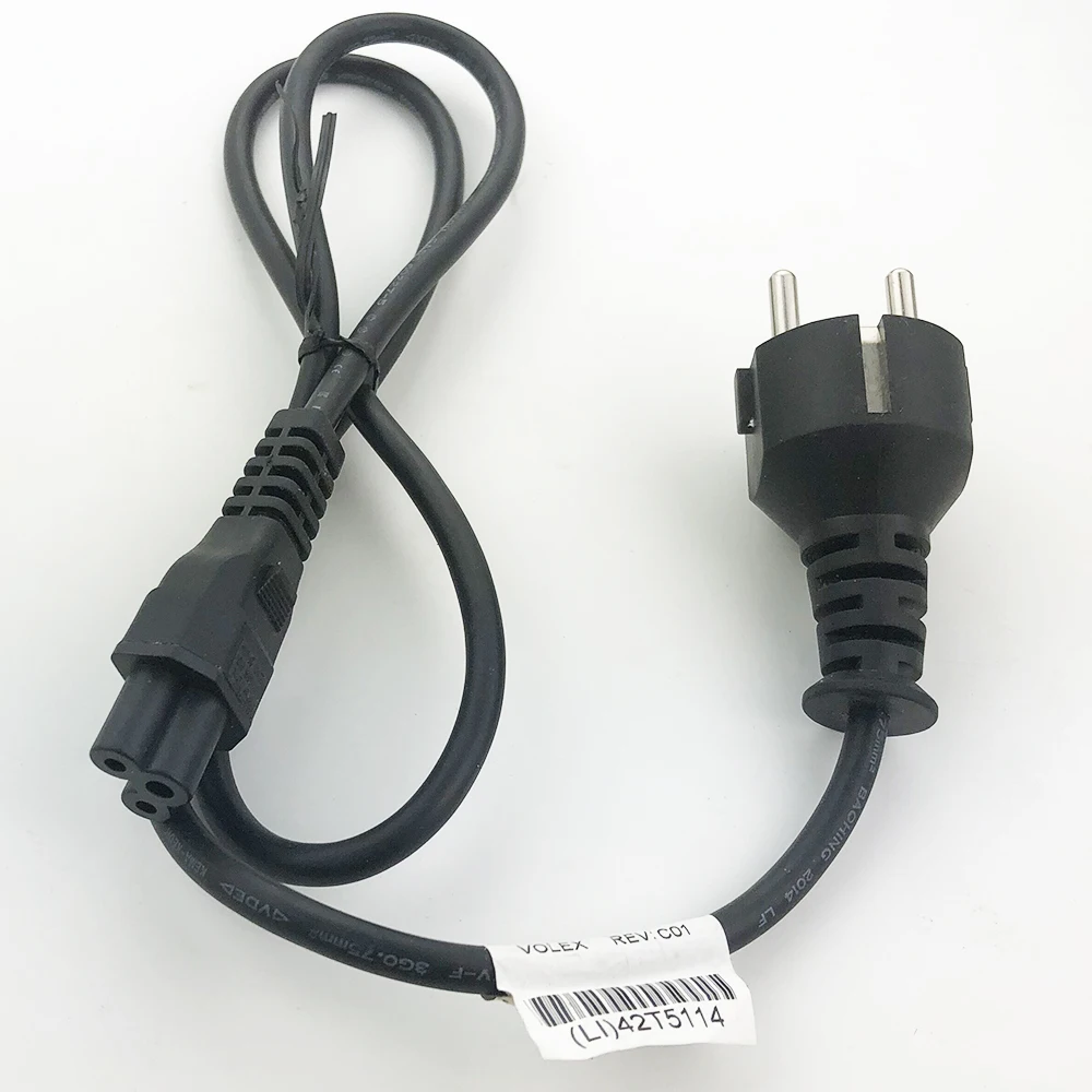 

Сетевой кабель IEC-C5, 1 м, 2 зубца