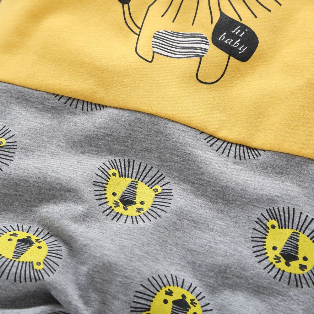 Комбинезон для маленьких мальчиков и девочек летняя одежда с длинными рукавами