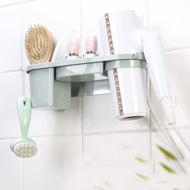 Пластиковый фен для волос в ванную комнату органайзер вешалка держатель зубной