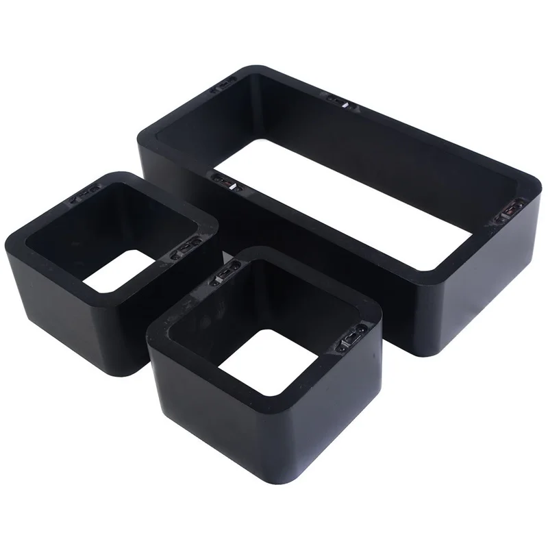 3 шт. 2 разных размера простой элегантный дизайн плавающий Настенный декор для