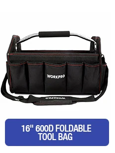 WORKPRO 1" сумка для инструментов Инструменты Сумки для хранения водонепроницаемый рюкзак с сумкой многофункциональные сумки