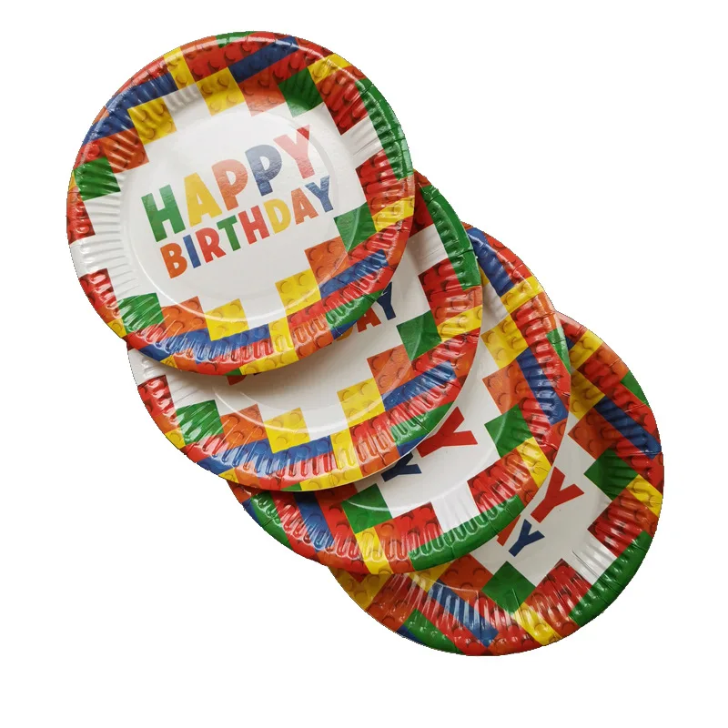 10 шт. одноразовые бумажные тарелки для торта 7 дюймов|Одноразовая посуда