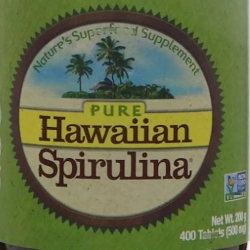 

Pure Hawaiian Spirulina, 180pcs/bottle (3,000 mg )or 400pcs/bottle (500mg)