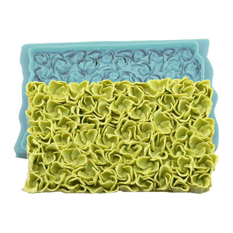 Лепестки гортензии силиконовая помадка форма для торта Кондитерская паста