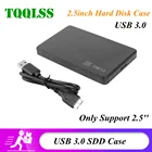 Чехол для 2,5-дюймового жесткого диска, SSD-накопителя с USB 2,5 на SATA, 5 Гбитс, чехол для SD-диска, чехол для внешнего жесткого диска, корпус для ноутбука, настольного ПК