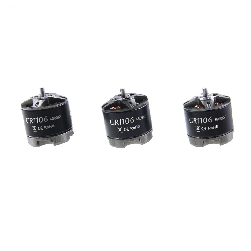 Бесщеточный двигатель GEPRC SPEEDX GR1106 4500KV 6000KV 7500KV 2-3S для радиоуправляемых моделей