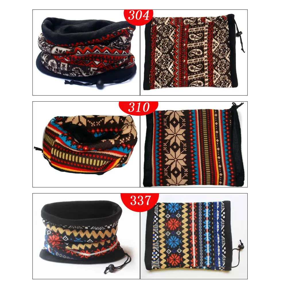 Унисекс сохраняющий тепло зимний шарф шарфы вязаный флис для улицы катания на