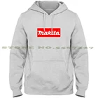 Толстовка Makita с капюшоном, свитшот для мужчин и женщин, электроинструменты Makita, гоночные велосипеды, Festool