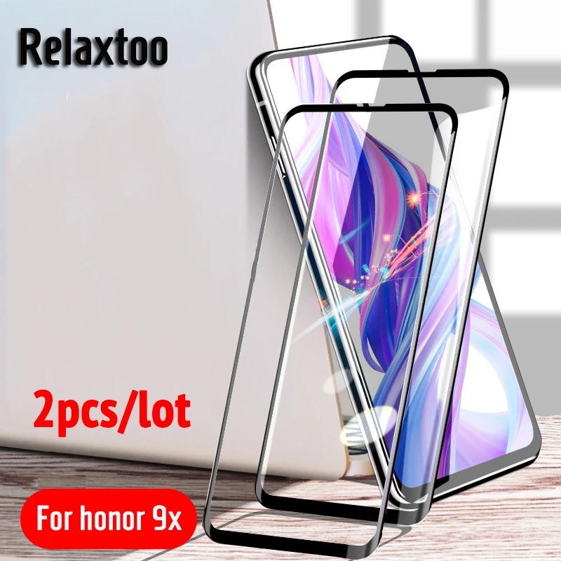 2 шт./лот закаленное стекло для huawei honor 9X протектор экрана 9 Lite Pro 9x9 lite 9xpro защитная