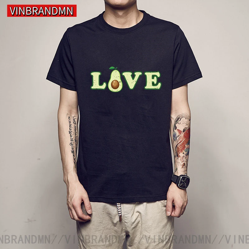 

Avocado Vegan T shirt men women Fashion Love Avocado T-Shirt Funny Vegan Food Lover Tshirt Vegetable healthy Tee Shirt Camiseta